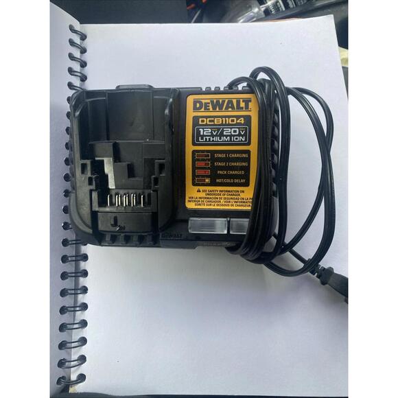 DEWALT DCB1104 Lithium Ion Battery Charger 4 Amps 12V 20V New No Box - Picture 1 of 2